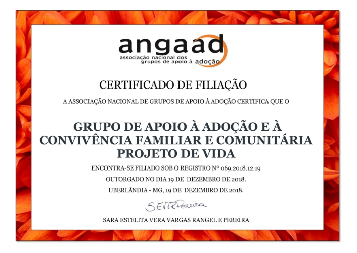Certificado Angaad